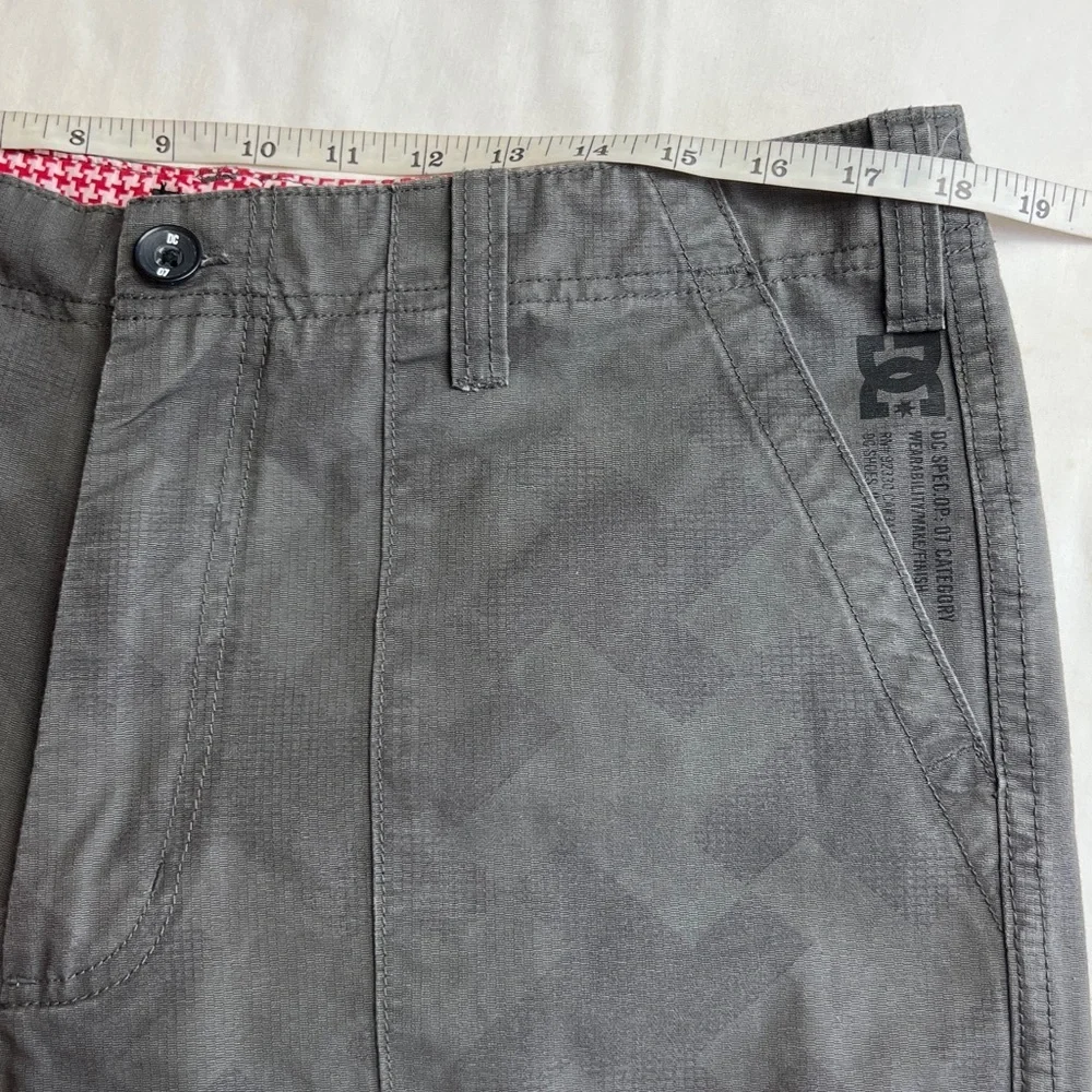 KEY US Men’s Graphite Rip Stop Double Knee Dungaree Straight Work Pants